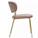 Стул Singer Chair без подлокотников Розовый Велюр варинант исполнения - 2 | Loft Concept в Кирове