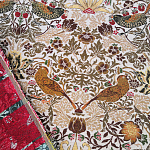 Мебельная ткань Гобелен William Morris кофейный цвет N 1114 варинант исполнения - 3 | Loft Concept в Кирове