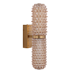 Бра с факутрным стеклянным плафоном Шампань Sonora варинант исполнения - 2 | Loft Concept в Кирове