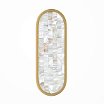 Бра перламутровый Lunaris 30 см варинант исполнения - 1 | Loft Concept в Кирове