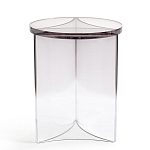 Стол журнальный круглый Acrylic Аether Smoke варинант исполнения - 2 | Loft Concept в Кирове