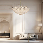 Люстра с каскадом из подвесных прозрачных элементов Attractiveness варинант исполнения - 4 | Loft Concept в Кирове