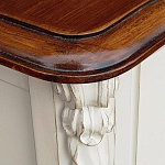 Высокий деревянный комод в стиле прованс Montmartre Provence Chest of Drawers варинант исполнения - 4 | Loft Concept в Кирове