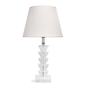 Настольная лампа с хрустальным основанием Fondue