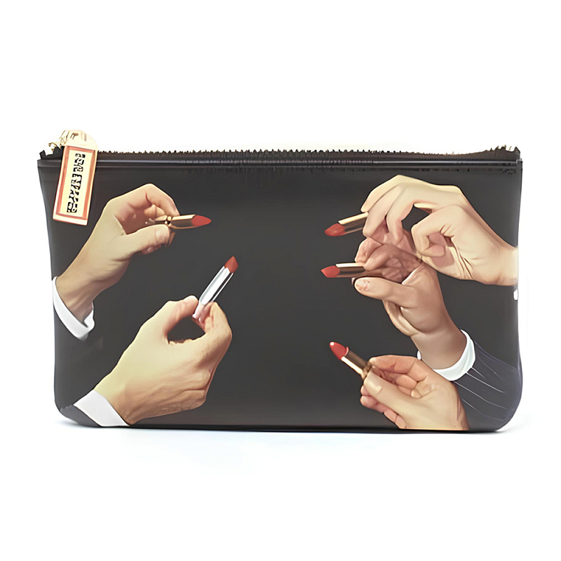 Кошелек Seletti Lipsticks Black Черный Мульти в Кирове | Loft Concept 