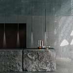 Подвсеной светильник светодиодный металлический цилиндрической формы Высота 30см Trumpet tube варинант исполнения - 6 | Loft Concept в Кирове