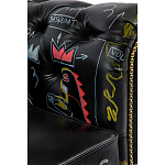 Кресло "Баския и Уорхол" Basquiat Warhol graffiti chair натуральная кожа варинант исполнения - 6 | Loft Concept в Кирове