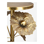 Столик приставной из металла с основанием в виде цветочной композиции Flower Arrangement Table варинант исполнения - 3 | Loft Concept в Кирове