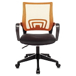 Офисное кресло с основанием из черного пластика Desk chairs Orange варинант исполнения - 2 | Loft Concept в Кирове