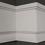 Гладкий молдинг MT-40 варинант исполнения - 1 | Loft Concept в Кирове