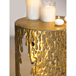 Столик дизайнерский Copper streaks варинант исполнения - 7 | Loft Concept в Кирове