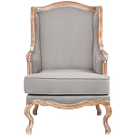 Кресло из массива бука светло-серое Solid Luxury варинант исполнения - 1 | Loft Concept в Кирове