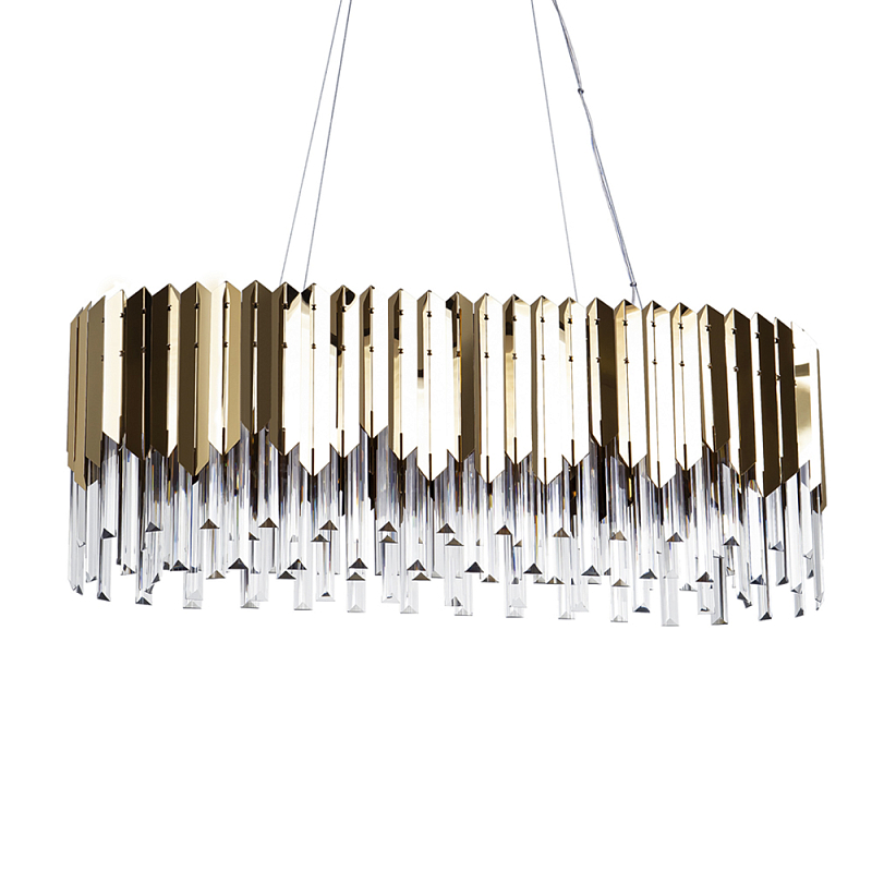 Большая многоярусная люстра Iroh Future  Золотой в Кирове | Loft Concept 