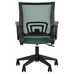 Офисное кресло с основанием из черного пластика Desk chairs Green варинант исполнения - 4 | Loft Concept в Кирове