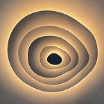 Потолочная люстра круглая многослойная Multilayering варинант исполнения - 10 | Loft Concept в Кирове