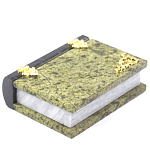 Шкатулка в виде книги из натурального камня змеевик Stone Casket варинант исполнения - 2 | Loft Concept в Кирове