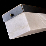 Подвесной светильник линейный из натурального камня Perfection of Geometry варинант исполнения - 7 | Loft Concept в Кирове