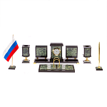 Настольный письменный набор из нефрита на ножках Executive Recruitment варинант исполнения - 1 | Loft Concept в Кирове