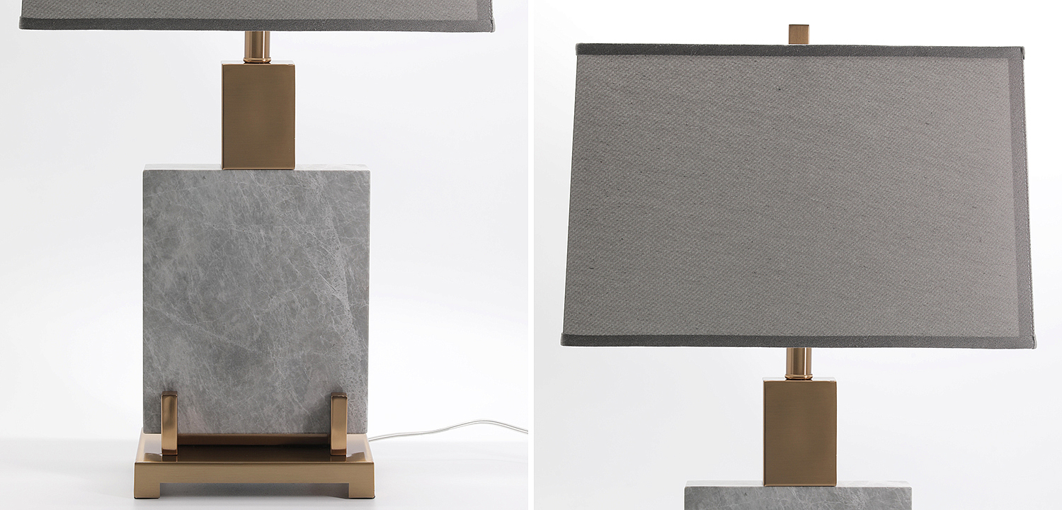 Настольная лампа Table lamp marble Grey Настольная лампа Table lamp marble Grey - Loft-Concept в Кирове