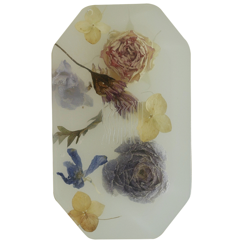 Шкатулка из эпоксидной смолы с цветами белая Epoxy Resin Flowers Box White Белый Мульти Шкатулка из эпоксидной смолы с цветами белая Epoxy Resin Flowers Box White Белый Мульти в Кирове | Loft Concept