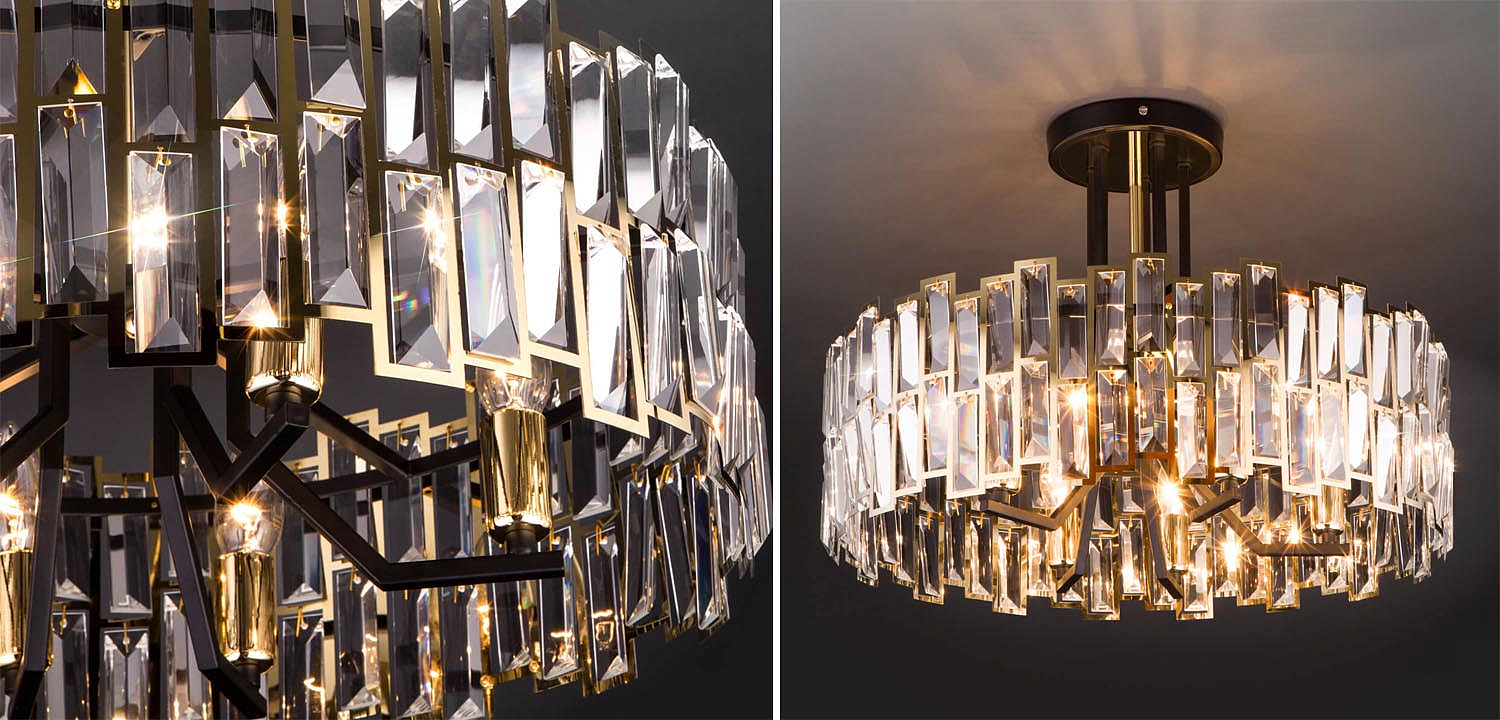 Потолочная люстра Darkness Chandelier gold 53 Потолочная люстра Darkness Chandelier gold 53 - Loft-Concept в Кирове