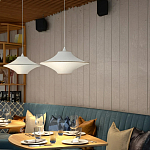 Подвесной вязаный белый светильник «Звезда Востока 01» варинант исполнения - 2 | Loft Concept в Кирове