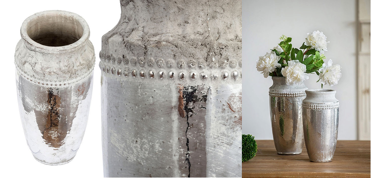 Ваза Vase Argenta silver 33 Ваза Vase Argenta silver 33 - Loft-Concept в Кирове