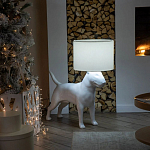 Лампа COLLECTION OF DOGS с абажуром Бультерьер варинант исполнения - 5 | Loft Concept в Кирове