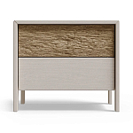 Тумба 2 ящика с подсветкой на рельефном фасаде Warm Industrial варинант исполнения - 6 | Loft Concept в Кирове