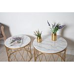 Столик дизайнерский The White Touch варинант исполнения - 4 | Loft Concept в Кирове