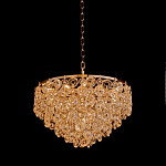 Люстра каскадная с подвесками в форме колец Galaxy of Light варинант исполнения - 2 | Loft Concept в Кирове