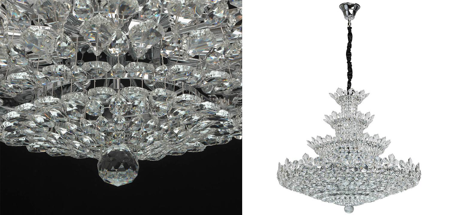 Люстра Griselda Crystal Chandelier 100 Люстра Griselda Crystal Chandelier 100 - Loft-Concept в Кирове
