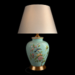 Настольная лампа голубая с изображением птиц Slip Away варинант исполнения - 8 | Loft Concept в Кирове