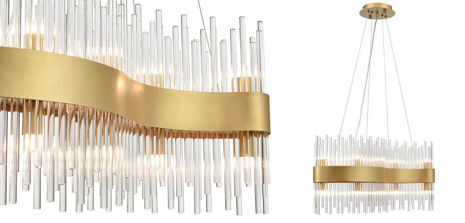 Люстра Nembus Chandelier 60 gold Люстра Nembus Chandelier 60 gold - Loft-Concept в Кирове