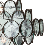 Люстра с каскадом из круглых стеклянных дисков Small Round Sequins варинант исполнения - 1 | Loft Concept в Кирове