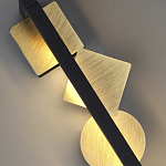 Светодиодное бра цвета античной бронзы Suprematism варинант исполнения - 2 | Loft Concept в Кирове