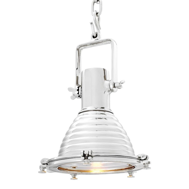 Люстра Lamp La Marina Nickel Никель Прозрачное Стекло Люстра Lamp La Marina Nickel Никель Прозрачное Стекло в Кирове | Loft Concept