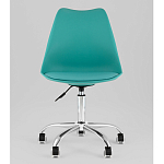 Офисный стул на металлическом основании EGGERY Blue пластик варинант исполнения - 5 | Loft Concept в Кирове