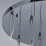 Люстра каскадная с 9-ю разноцветными стеклянными плафонами Kaleido варинант исполнения - 14 | Loft Concept в Кирове