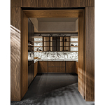 Раздвижные деревянные двери для кухни SISTEMA 7 Dada Engenereed Doors варинант исполнения - 2 | Loft Concept в Кирове