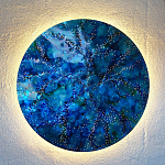 Светильник настенный «Голубая Планета» варинант исполнения - 2 | Loft Concept в Кирове