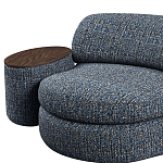 Кушетка со столиком Ulysses варинант исполнения - 6 | Loft Concept в Кирове