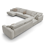 Современная модульная система мягкой мебели Zartаrn 6-ти местный угловой диван варинант исполнения - 2 | Loft Concept в Кирове