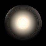 Встраиваемый спот светодиодный круглый черного цвета с углублением Ombra Lux  варинант исполнения - 3 | Loft Concept в Кирове