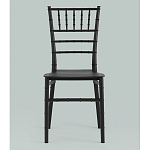 Стул Chiavari пластик черный варинант исполнения - 4 | Loft Concept в Кирове