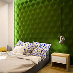 Гипсовая 3D Панель M-107 варинант исполнения - 2 | Loft Concept в Кирове