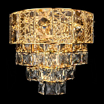 Бра с каскадом из прозрачного хрусталя Constant Sparks варинант исполнения - 4 | Loft Concept в Кирове