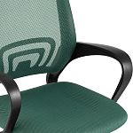 Офисное кресло с основанием из черного пластика Desk chairs Green варинант исполнения - 6 | Loft Concept в Кирове