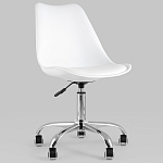 Офисный стул на металлическом основании EGGERY White варинант исполнения - 2 | Loft Concept в Кирове