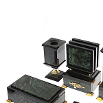 Настольный письменный набор из нефрита в подарочной коробке Victorious варинант исполнения - 8 | Loft Concept в Кирове